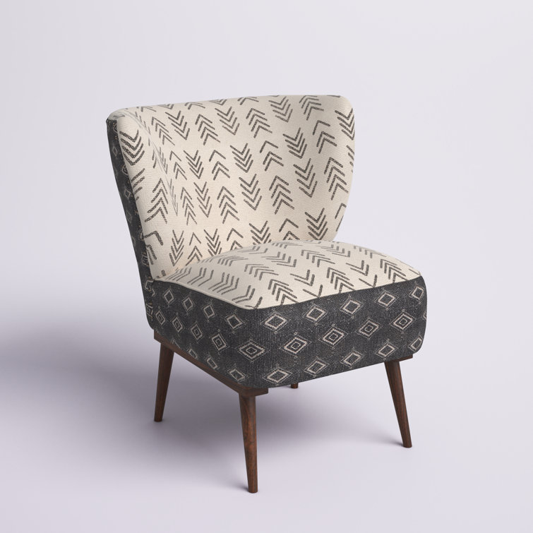 Langley Street Keeley Geometric Patterns Upholstered Side Chair